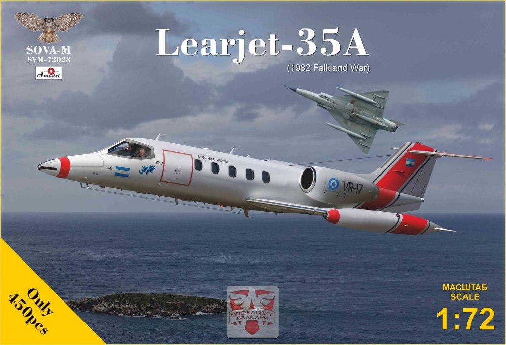 1/72 Learjet 35A (1982  Falkland war)