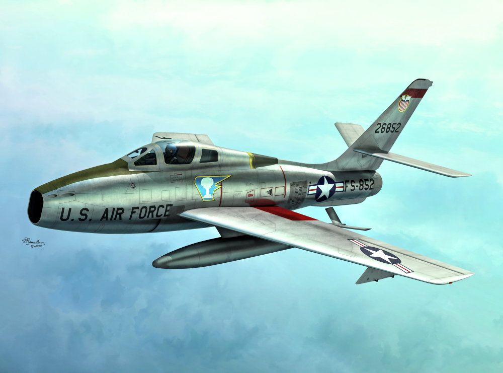 1/72 F-84F Thunderstreak (USAF, Italy, Netherland)