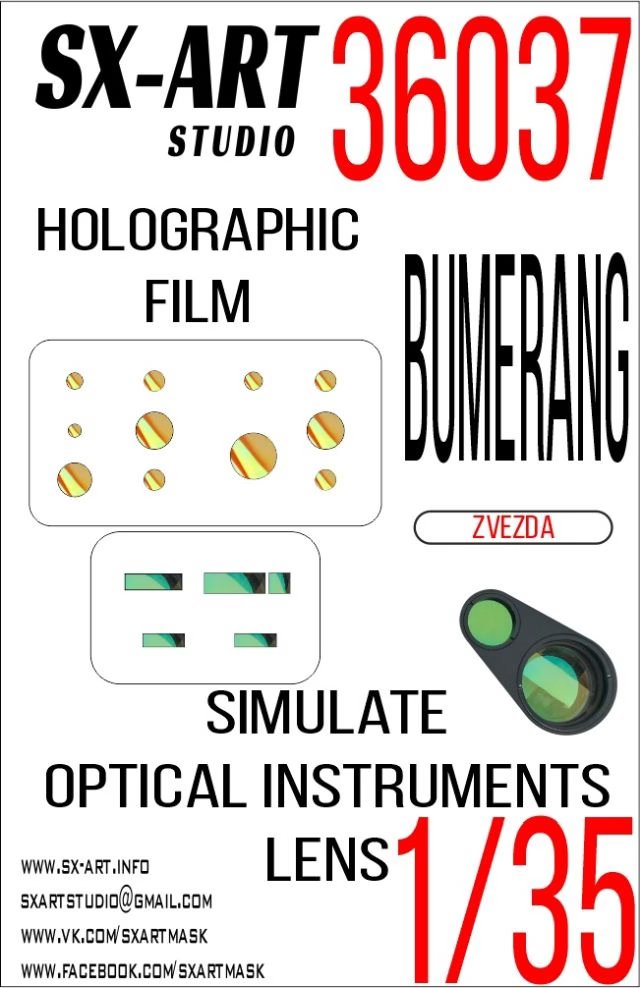 1/35 Holographic film BUMERANG (ZVE)