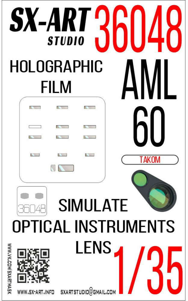 1/35 Holographic film AML-60 (TAKOM)