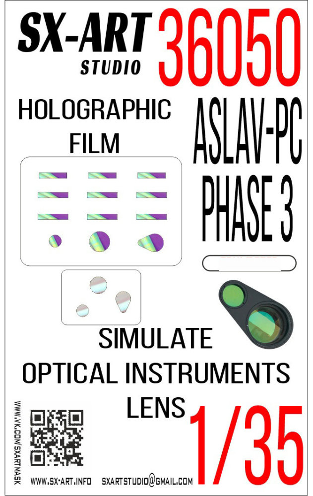 1/35 Holographic film ASLAV-PC Phase 3 (TRUMP)