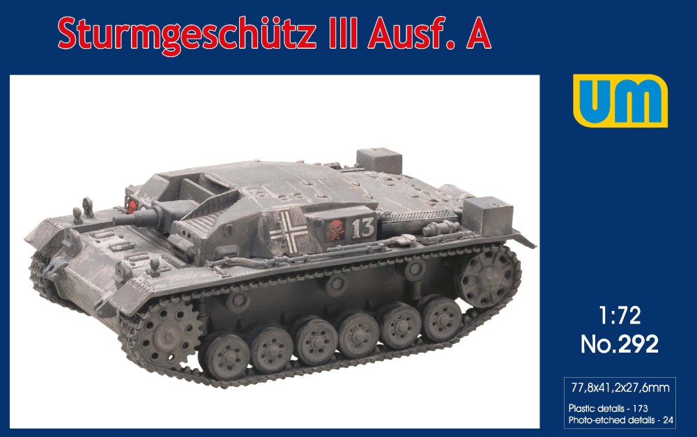 1/72 Sturmgeschultz III Ausf.A