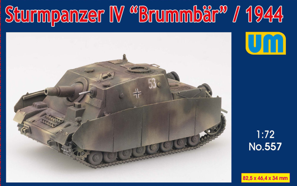 1/72 Sturmpanzer IV 'Brummbär' - 1944