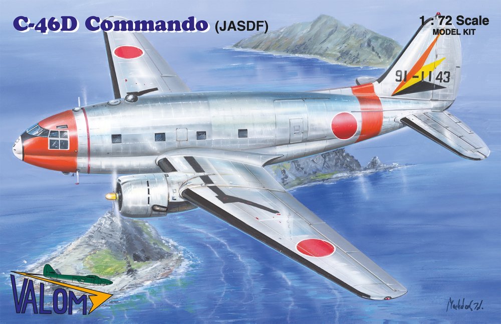 1/72 Curtiss C-46D Commando (JASDF)