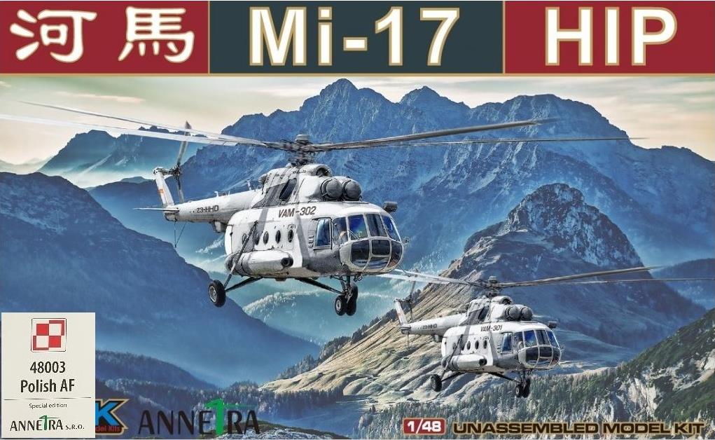 1/48 Mi-17 HIP Polish AF (Limited Edition)