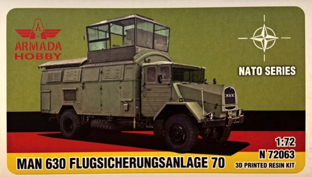 1/72 MAN 630 Flugsicherungsanlage 70 (3D resin)