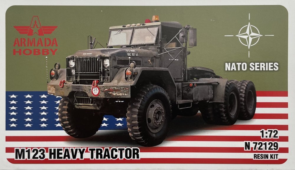1/72 M123 Heavy Tractor NATO Series (resin kit)