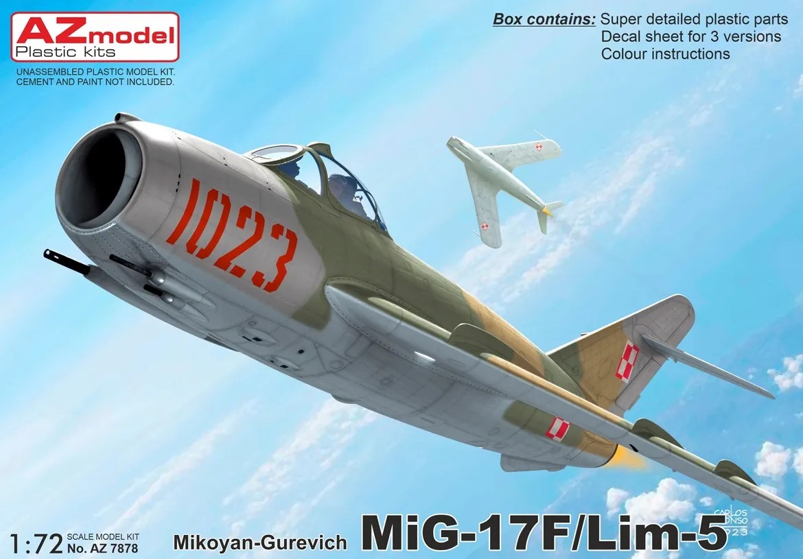 1/72 MiG-17F / Lim-5 (3x camo)