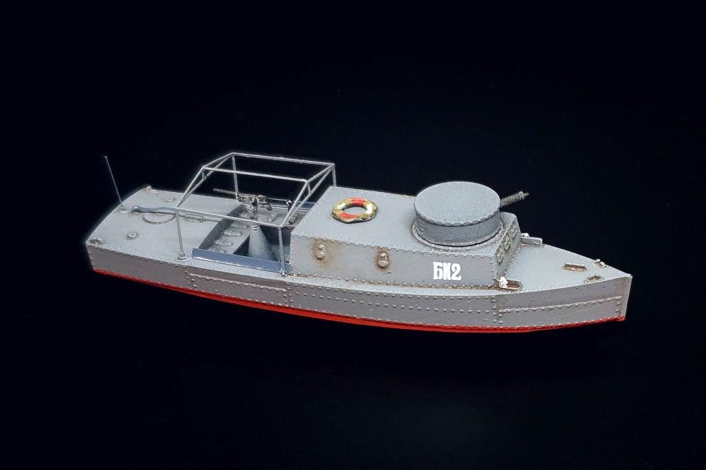 1/144 BK-2 river gun boat (resin kit)