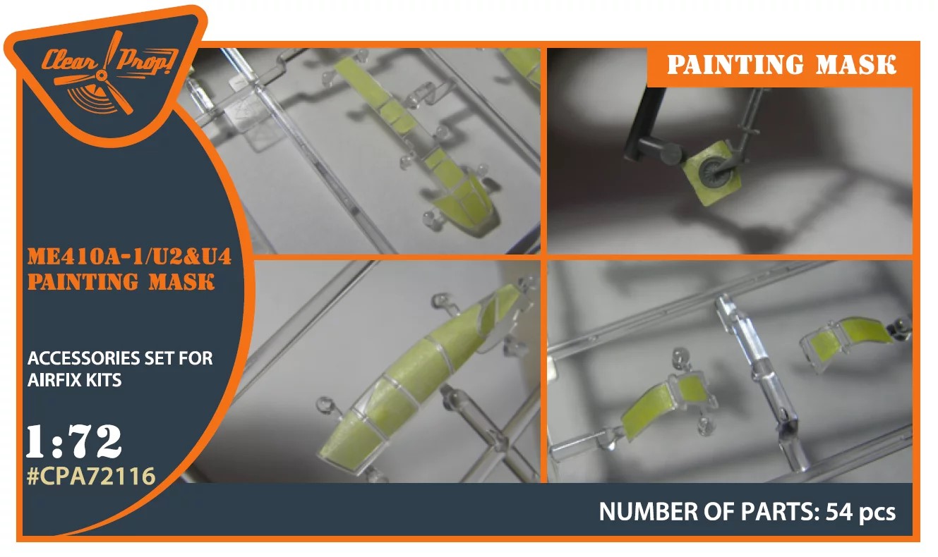 1/72 Me-410 B-1/U2/U4/R4 painting mask (AIRF)