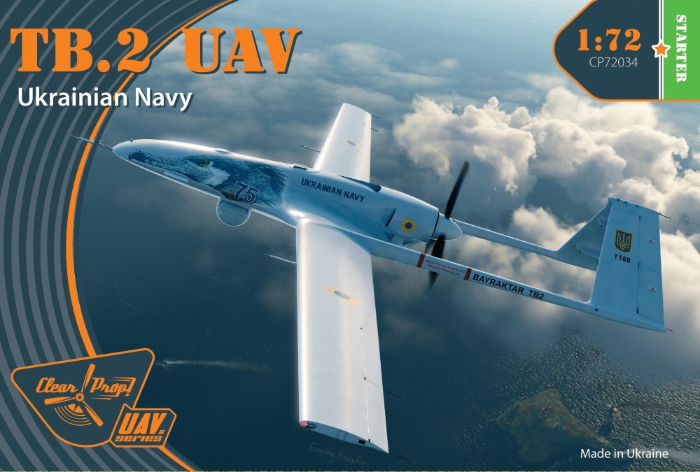 1/72 TB.2 UAV Ukrainian Navy (1x camo, 2022)