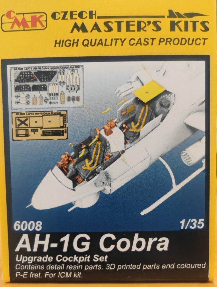 1/35 AH-G Cobra Upgrade Cockpit Set (ICM)