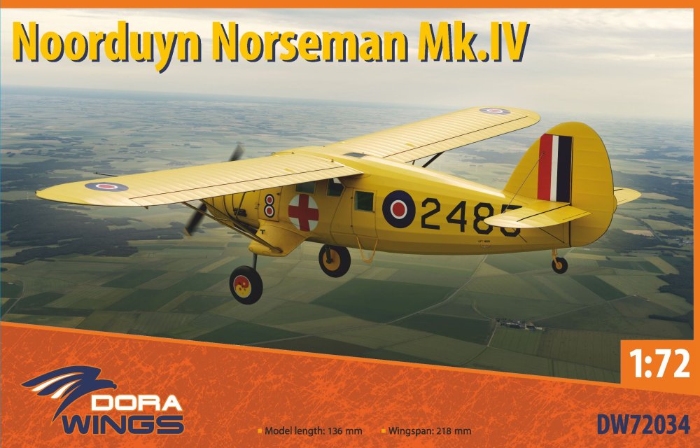 1/72 Noorduyn Norseman Mk.IV (4x camo)