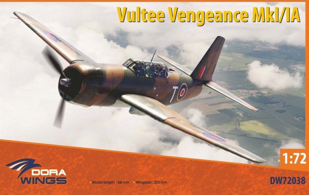 1/72 Vultee Vengeance Mk.I/IA (4x camo)