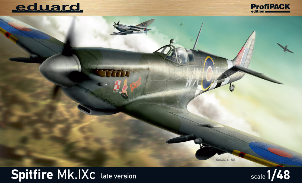 1/48 Spitfire Mk.IXc late version (PROFIPACK)