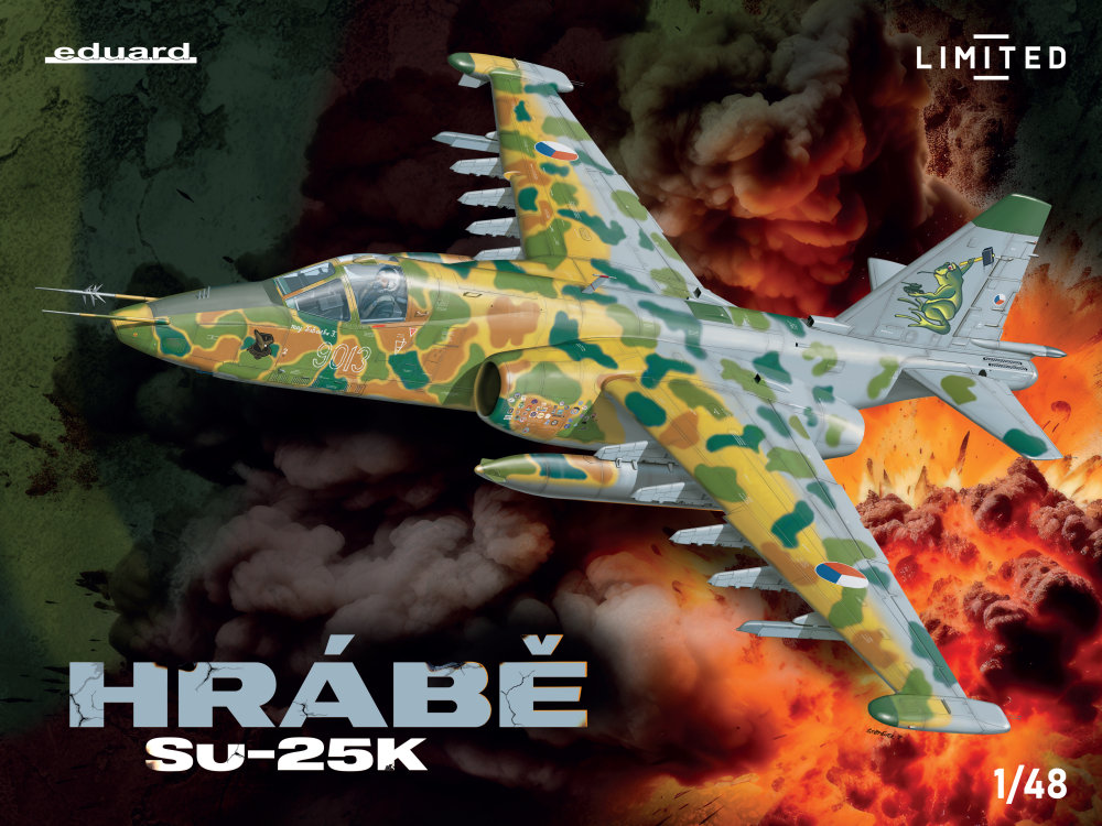 1/48 Su-25K in Czech AF/Slovak service & CZ book