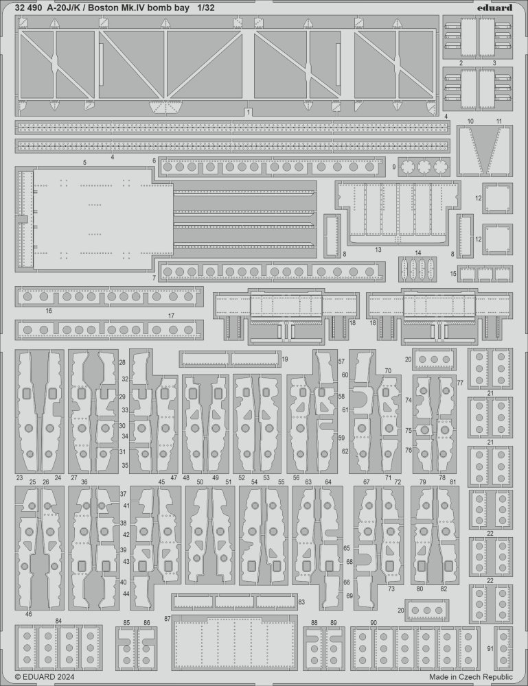 SET A-20J/K / Boston Mk.IV bomb bay (HKM)