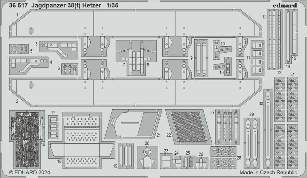 SET Jagdpanzer 38(t) Hetzer (TAKOM)