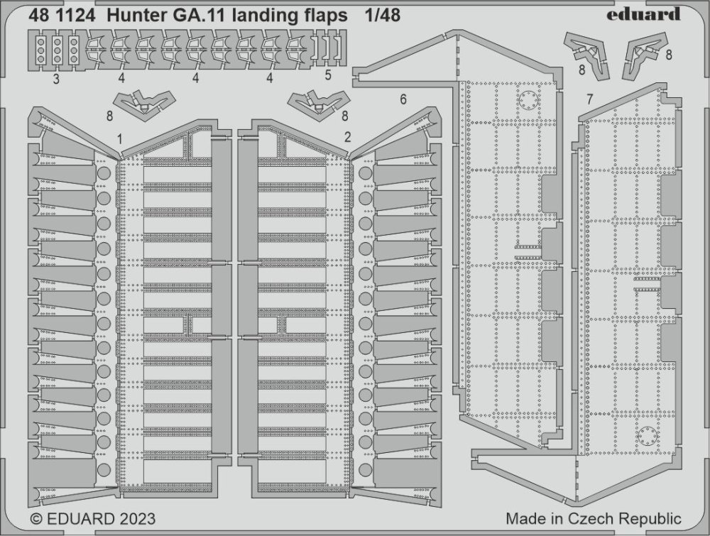SET Hunter GA.11 landing flaps (AIRF)