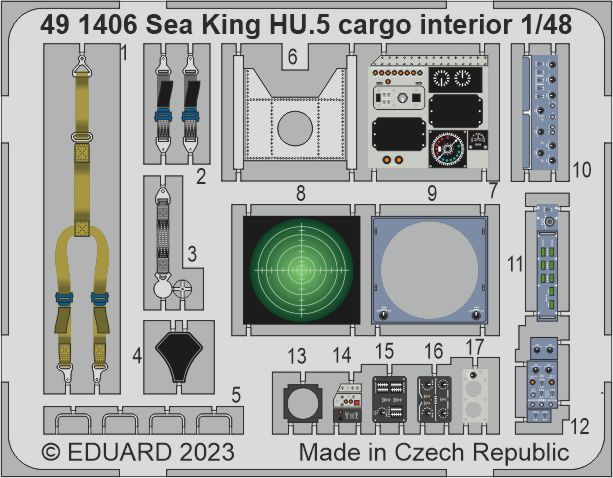 SET Sea King HU.5 cargo interior (AIRF)