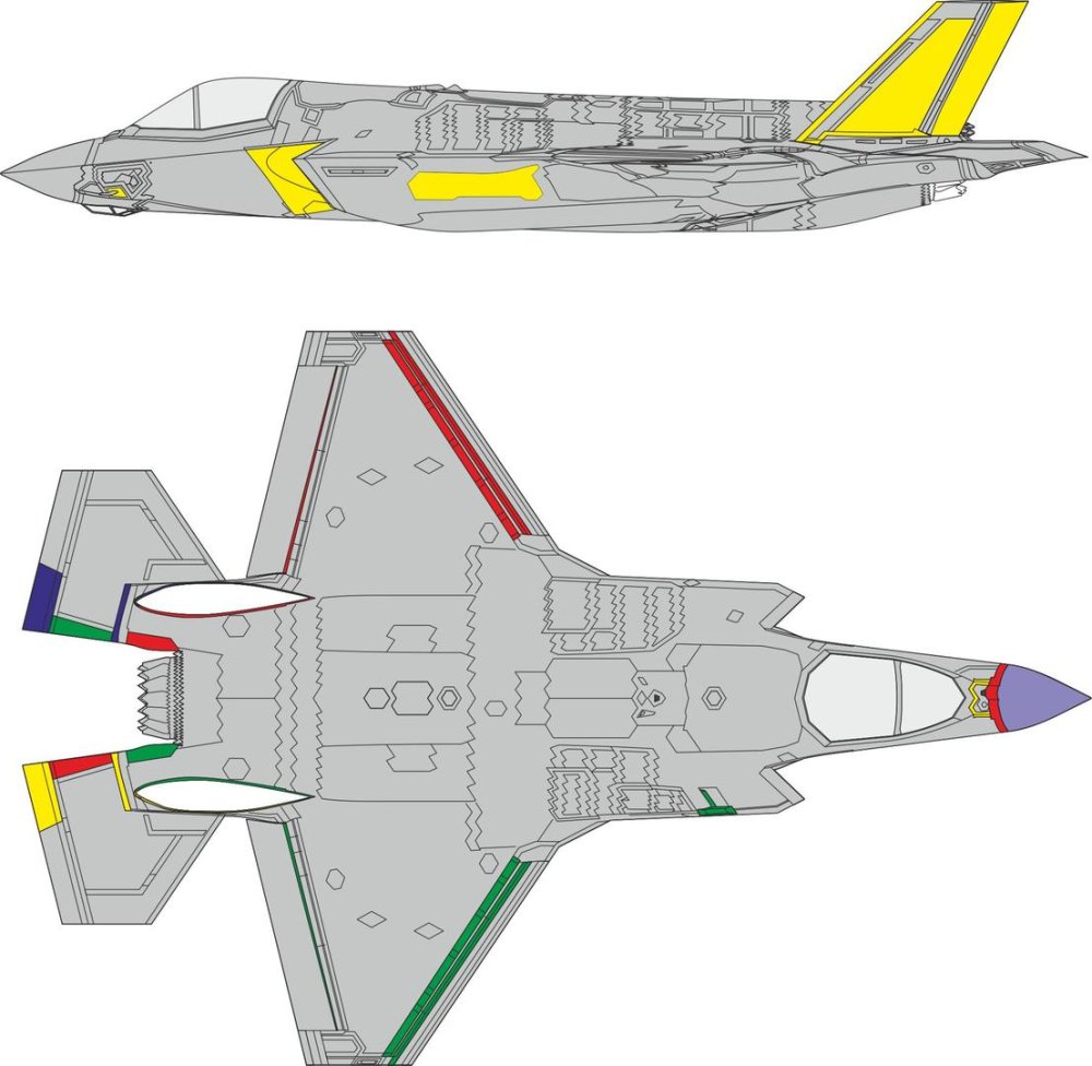 Mask 1/48 F-35B RAM coating (TAM)