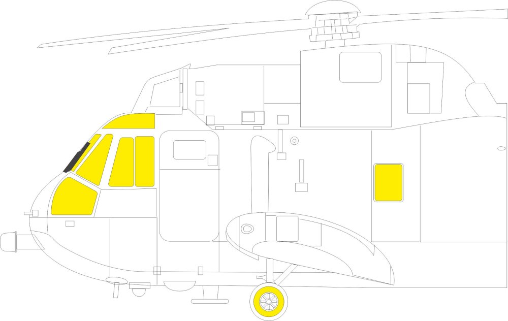 Mask 1/48 Sea King TFace (AIRF)