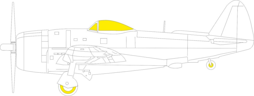 Mask 1/48 P-47D-25 TFace (MINA)