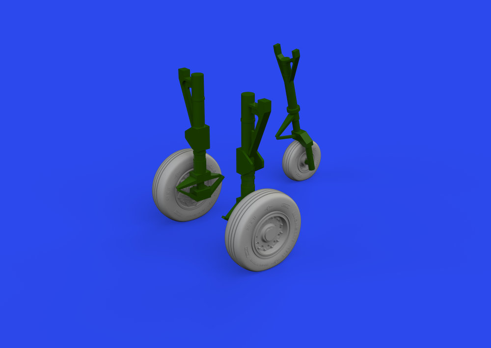 BRASSIN 1/48 A-10C wheels (ACAD)