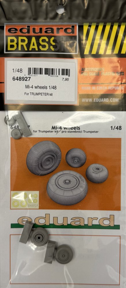 BRASSIN 1/48 Mi-4 wheels (TRUMP)