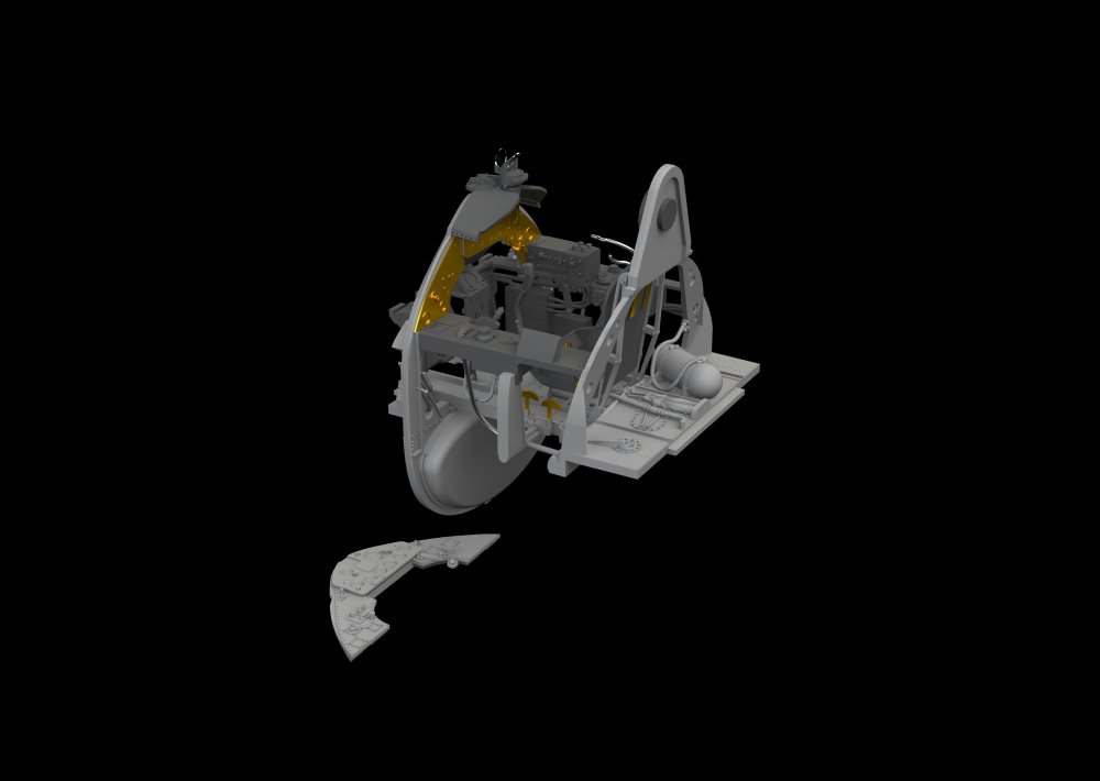 BRASSIN 1/48 FM-1 cockpit PRINT (EDU)