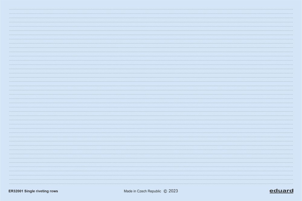 1/32 Single riveting rows 