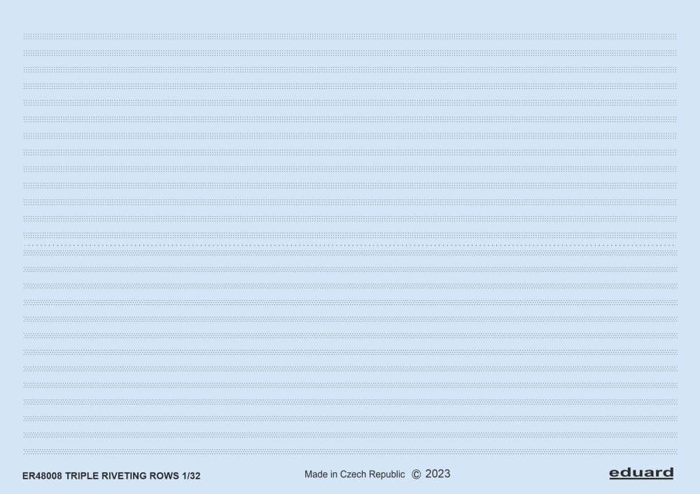 1/48 Triple riveting rows