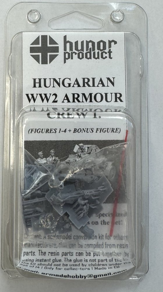 1/72 Hungarian WWII Armour Crew I (4 fig.)
