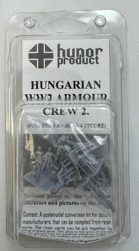 1/72 Hungarian WWII Armour Crew II (4 fig.)