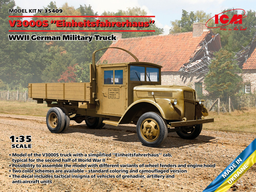 1/35 V3000S 'Einheitsfahrerhaus' German WWII Truck
