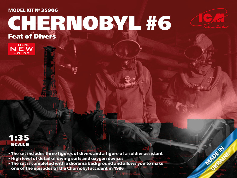 1/35 Chernobyl No.6 - Feat of Divers (4 fig.)