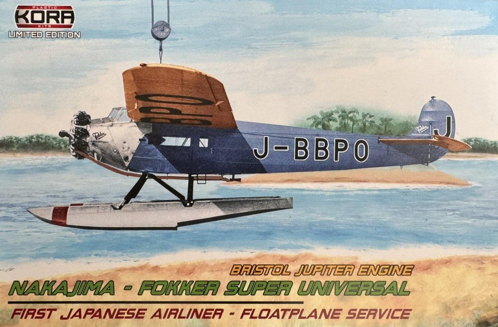 1/72 Nakajima-Fokker Super Universal Floatplane