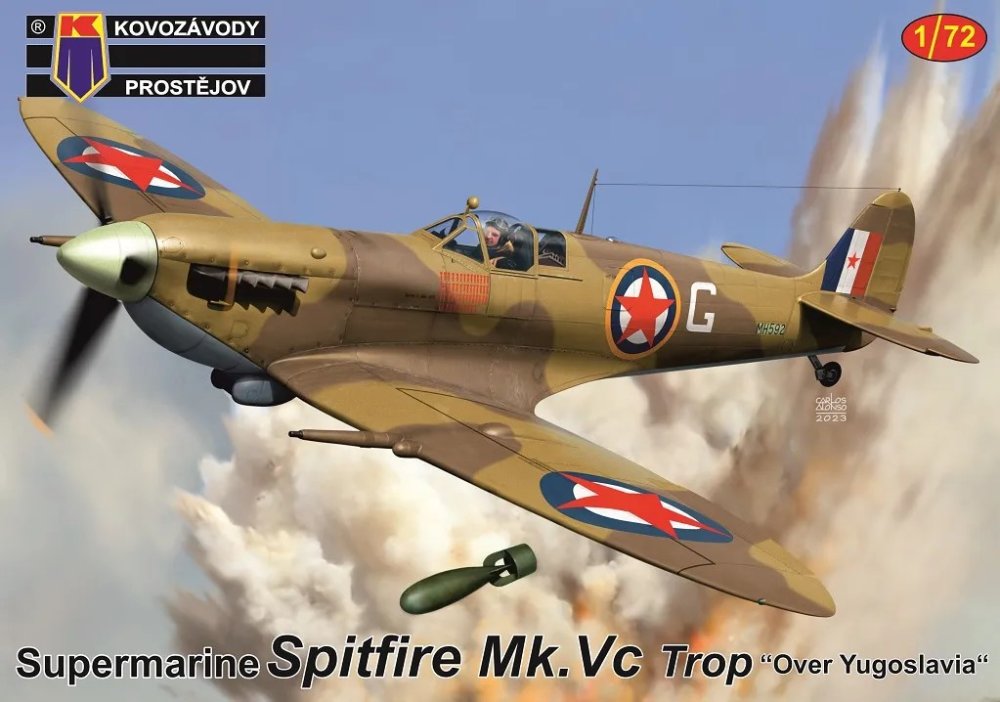 1/72 Spitfire Mk.Vc Trop 'Over Yugoslavia'