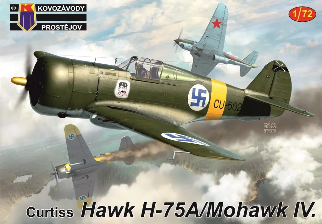 1/72 Curtiss Hawk H-75A / Mohawk IV. (3x camo)