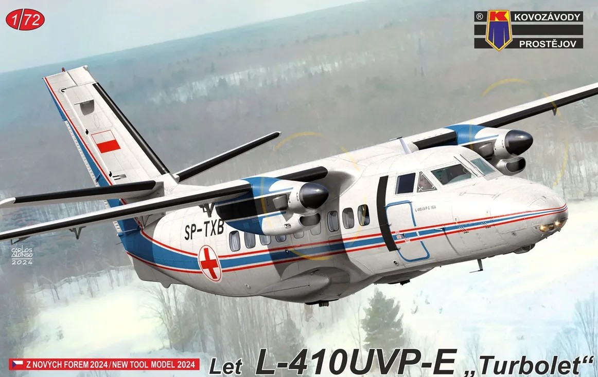 1/72 LET L-410 UVP-E 'Turbolet' (4x camo)