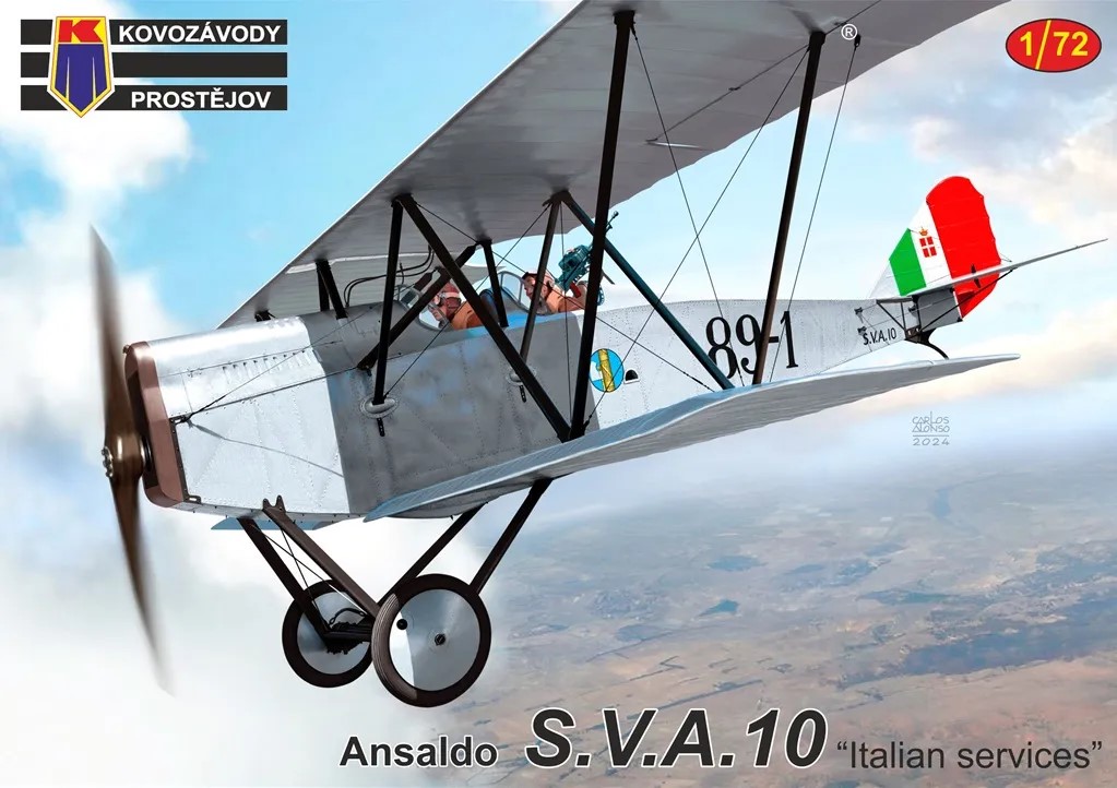1/72 Ansaldo SVA 10 'Italian Eagles' (3x camo)