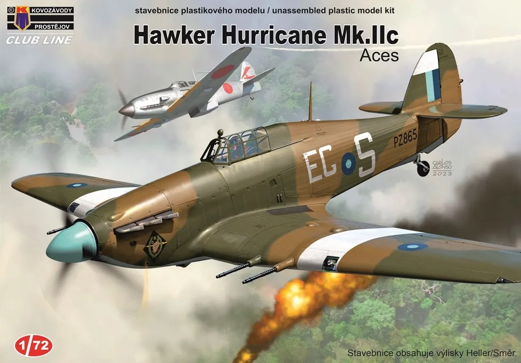 1/72 Hawker Hurricane Mk.IIc Aces (CLUB LINE)