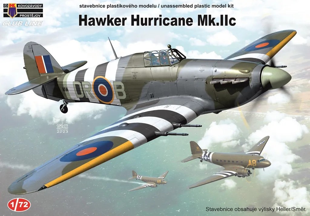 1/72 Hawker Hurricane Mk.IIc (CLUB LINE)