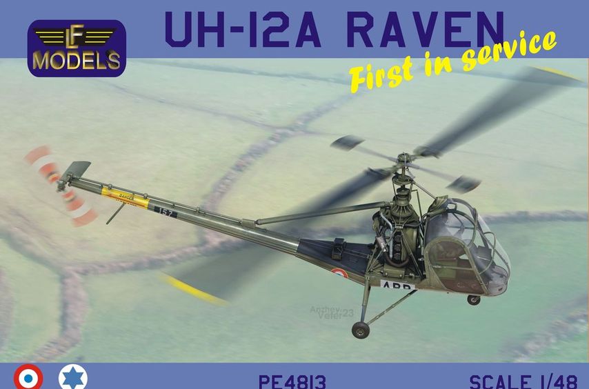 1/48 UH-12A Raven First in service (4x camo)