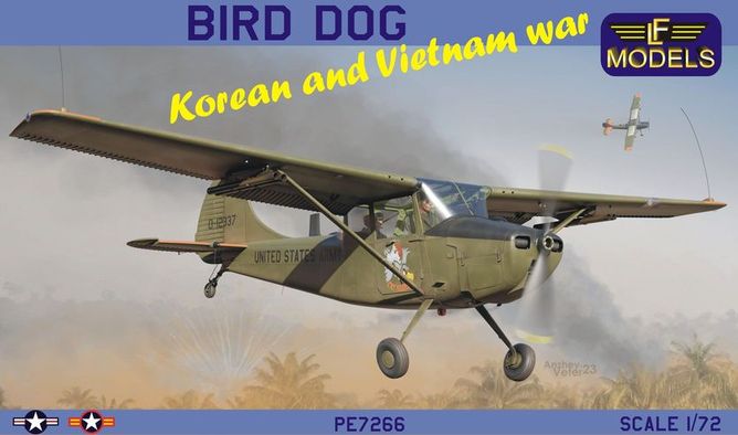 1/72 Bird Dog - Korean/Vietnam War (6x camo)