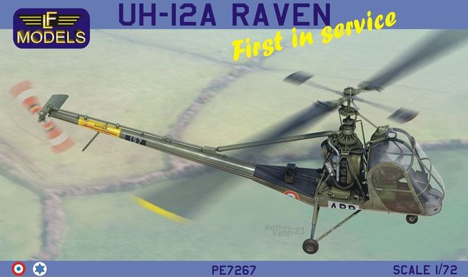 1/72 UH-12A Raven First in service (4x camo)