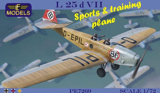 1/72 L 25d VII Sports & training plane (4x camo)