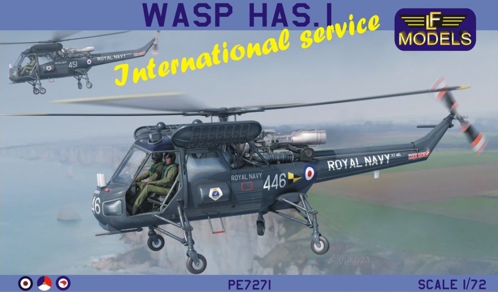 1/72 Wasp HAS.1 International service (4x camo)