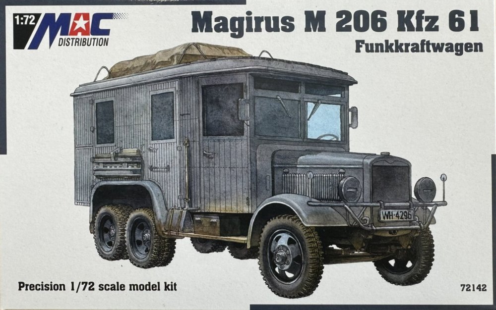 1/72 Magirus M 206 Kfz 61 Funkkraftwagen