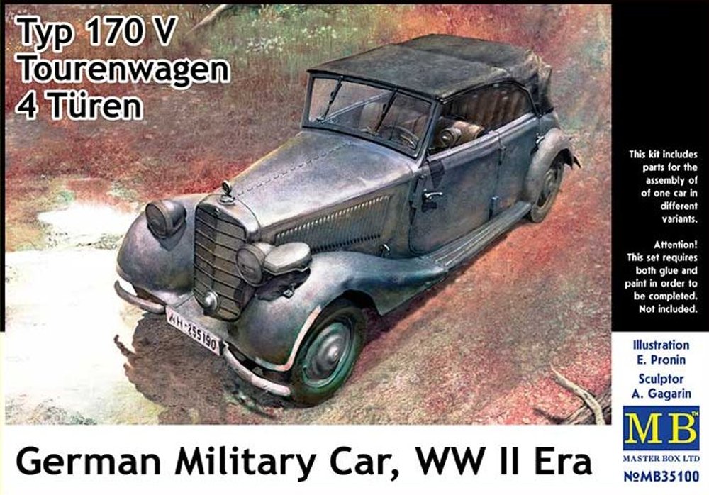 1/35 German military car Typ 170 V Tourenwagen